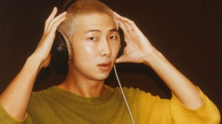 RM Radiates Golden Charm On Instagram