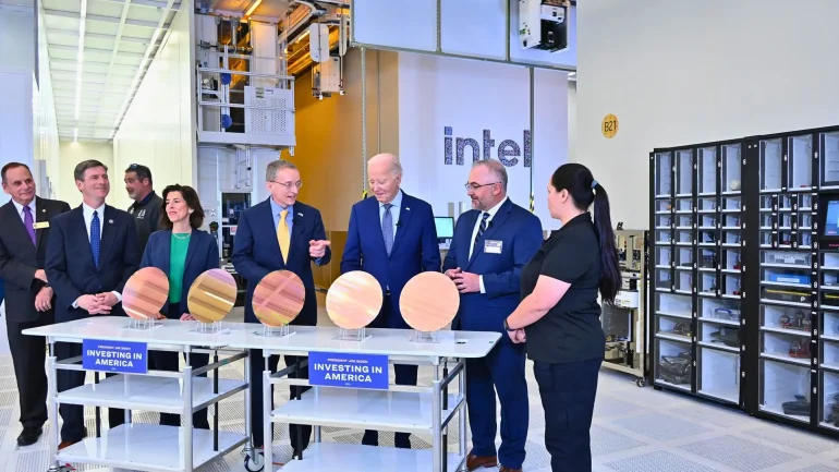 Biden administration's Intel deal marks milestone in revitalisation (Credits: Intel)