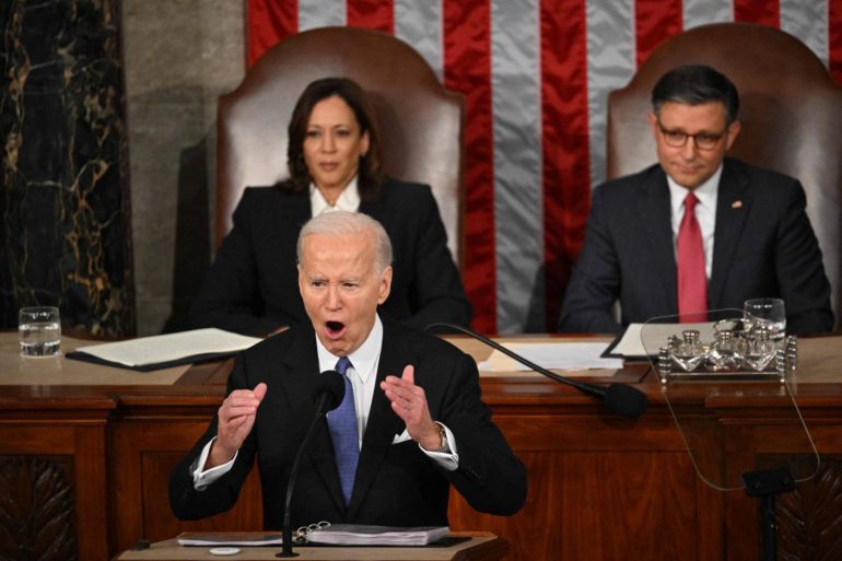 Biden's reelection campaign targets pivotal battleground states (Credits: Asharq Al Awsat)