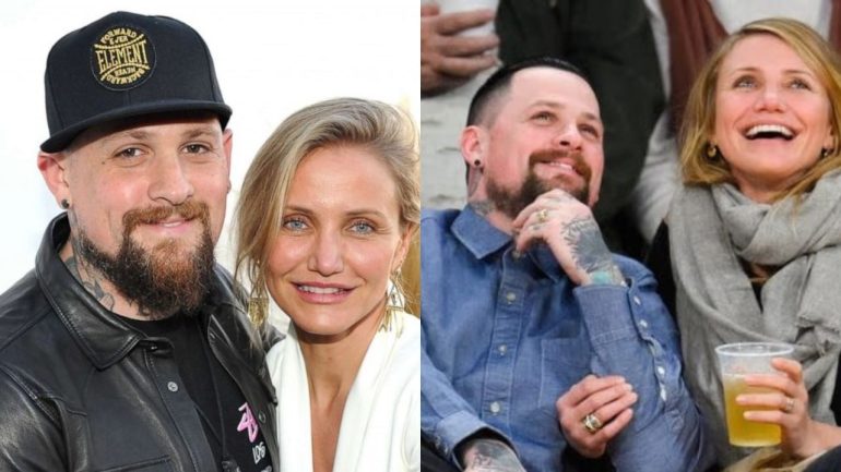 Cameron Diaz and Benji Madden