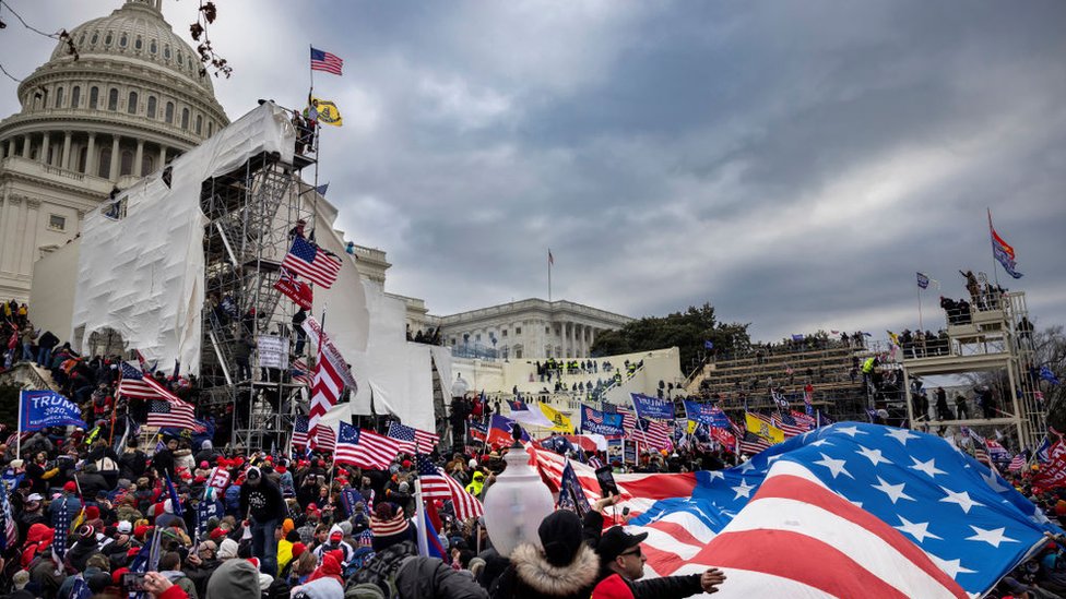 Former Republican testimonials cite January 6 insurrection as pivotal moment (Credits: BBC)