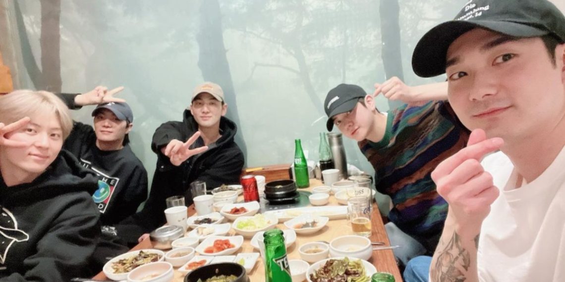 NU'EST Members Reunites for 12th Debut Anniversary (Credits: @theaaronkwak
/Instagram)