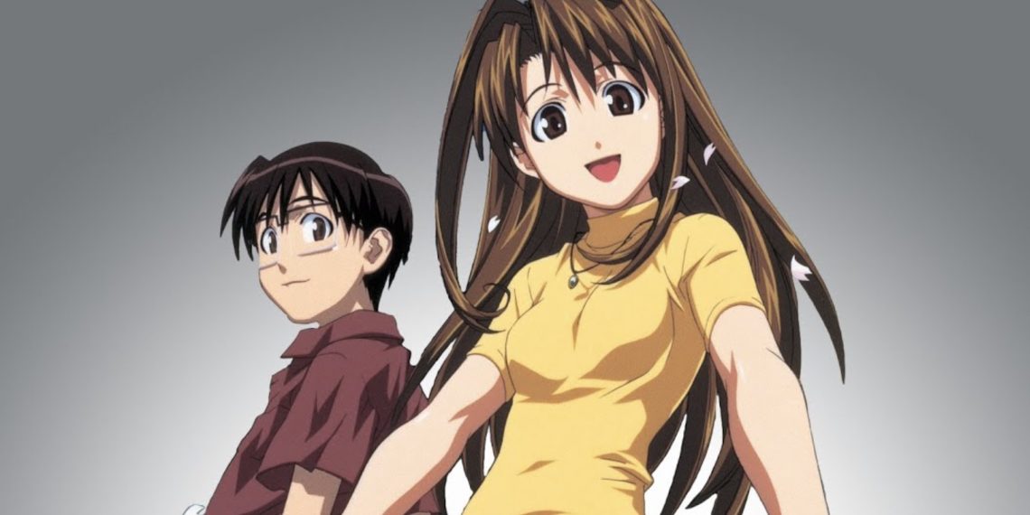 Naru and Keitarou From Love Hina (Credits: Xebec)