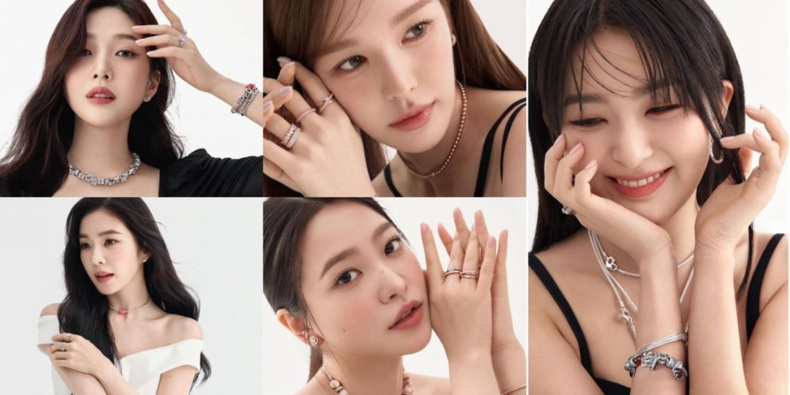Red Velvet Shines in Pandora Jewelry Photoshoot