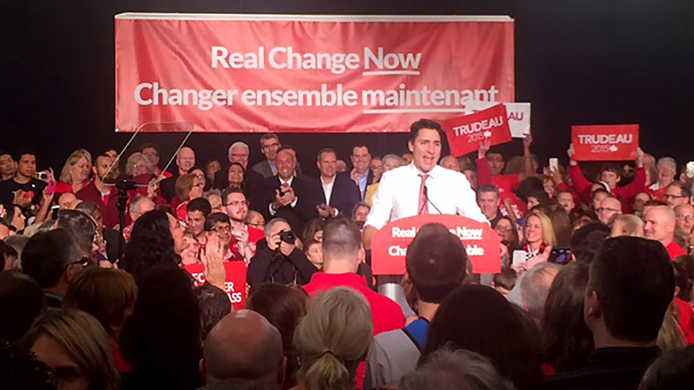 Trudeau reaffirms commitment to Canada's future (Credits: The Signal)