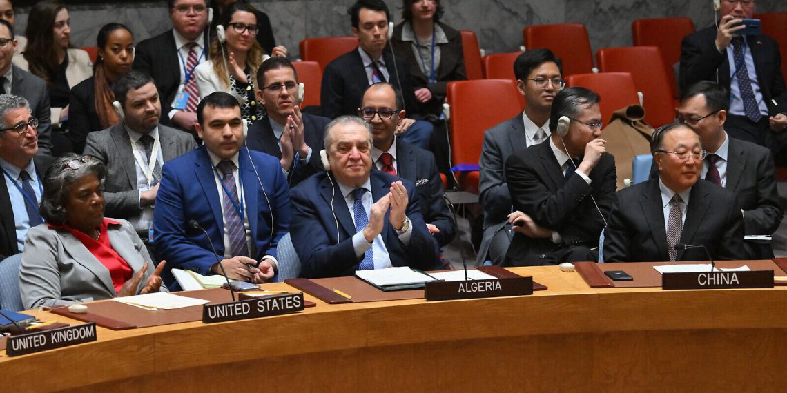 UN calls for ceasefire, US abstains, sparking tensions (Credits: AFP)