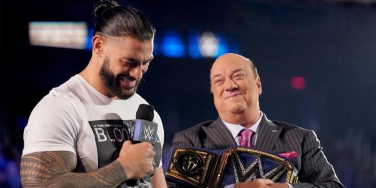 Roman Reigns & Paul Heyman (Credit: ESPN)