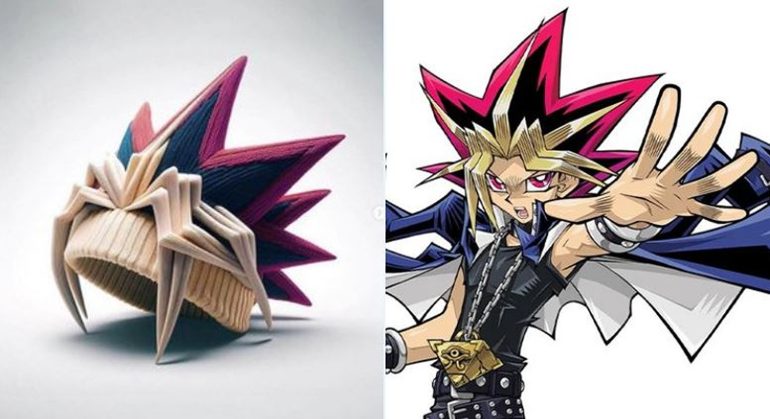 YU-GI-OH Beanie Concept Goes Viral: Bringing the Anime Like Hair to Life