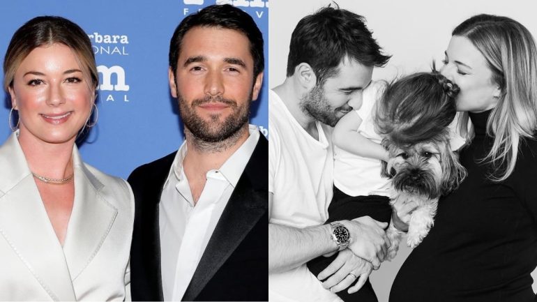 Emily VanCamp and Josh Bowman