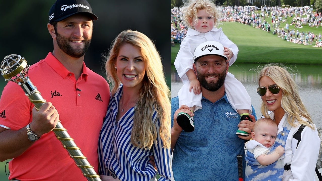 Jon Rahm and Kelley Cahill