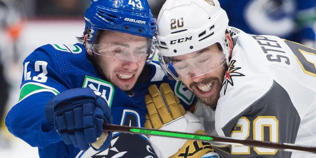 Canucks vs Golden Knights (Credit: NHL)