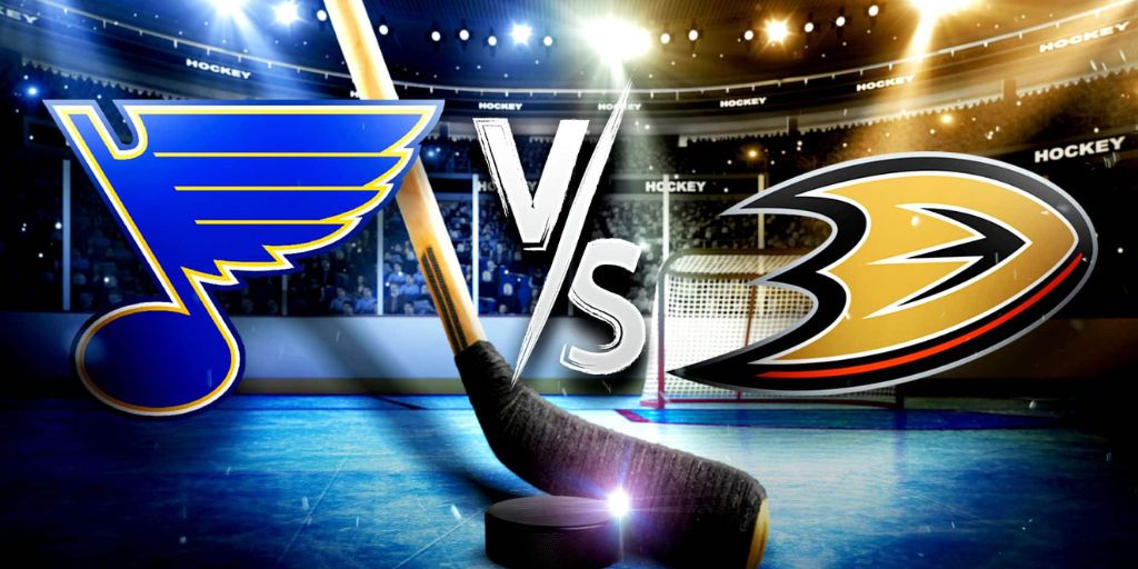 Blues vs Ducks (Credit: NHL)