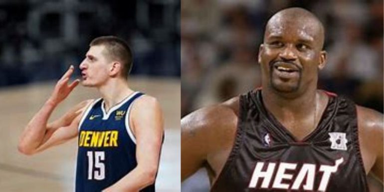 Nikola Jokic and Shaquille O’Neal