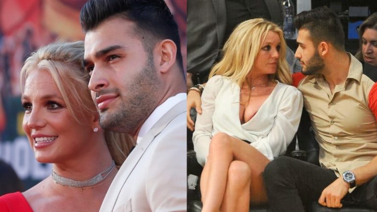 Britney Spears and Sam Asghari