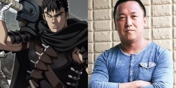 Guts from "Berserk" (Left), Kouji Mori (Right)