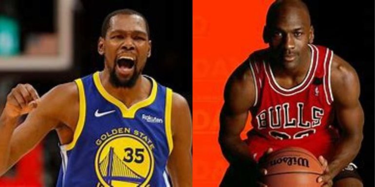 Michael Jordan & Kevin Durant from NBA