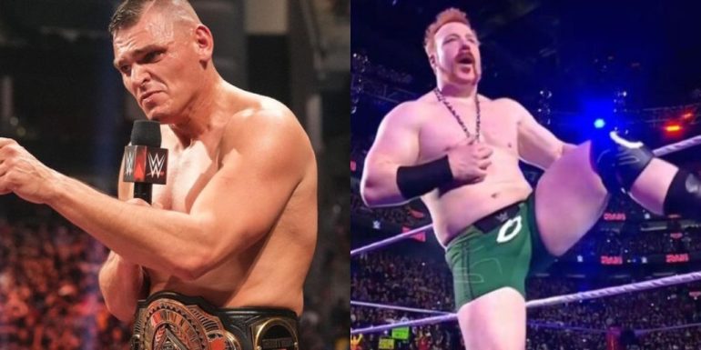 Sheamus and GUNTHER At The WWE Smackdown