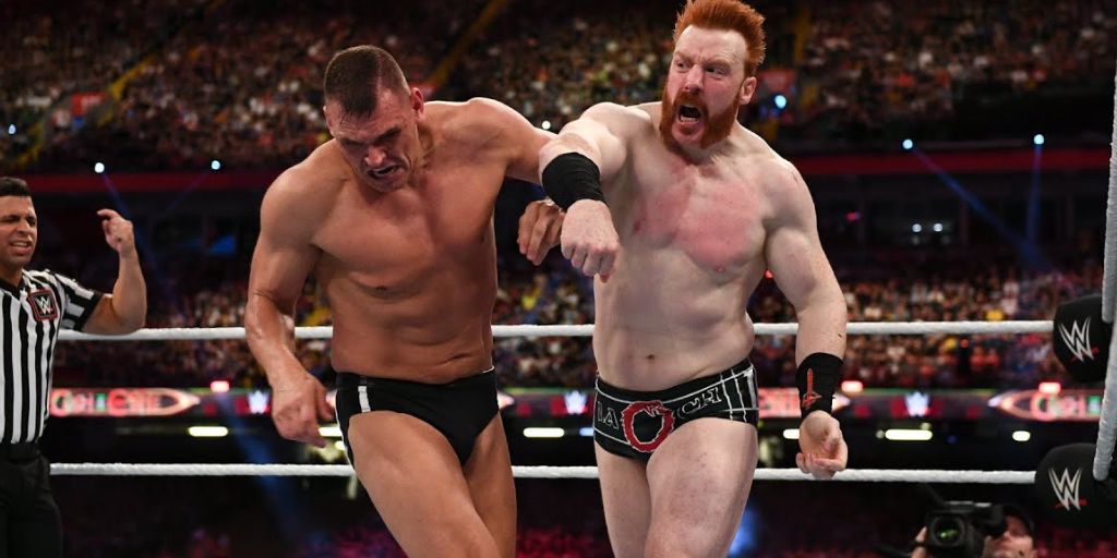 GUNTHER vs Sheamus (Credit: ESPN)