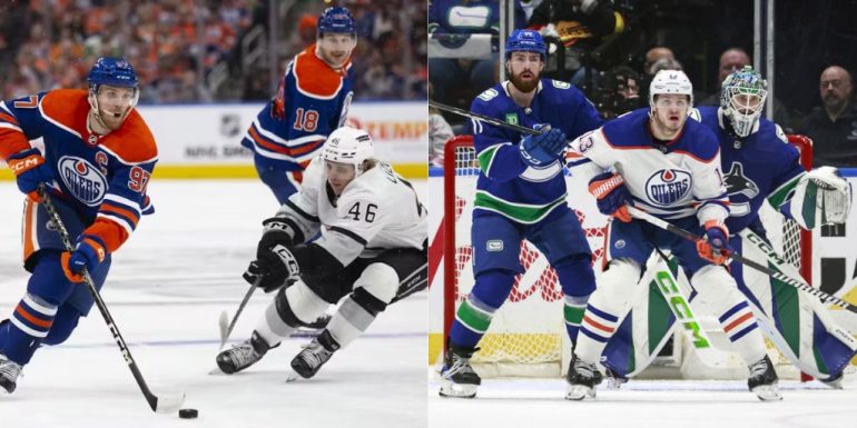 Vancouver Canucks vs Edmonton Oilers