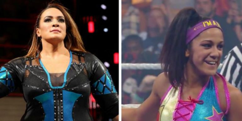 Bayley vs Nia Jax At The WWE Raw