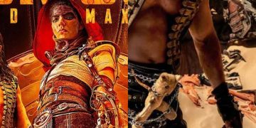 Furiosa: A Mad Max Saga (Left), The Teddy Bear worn by Hemsworth (Right)