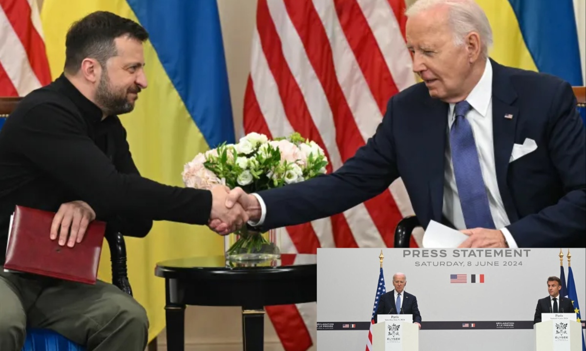 Biden, US, and France Back Ukraine Amid Russian Threat