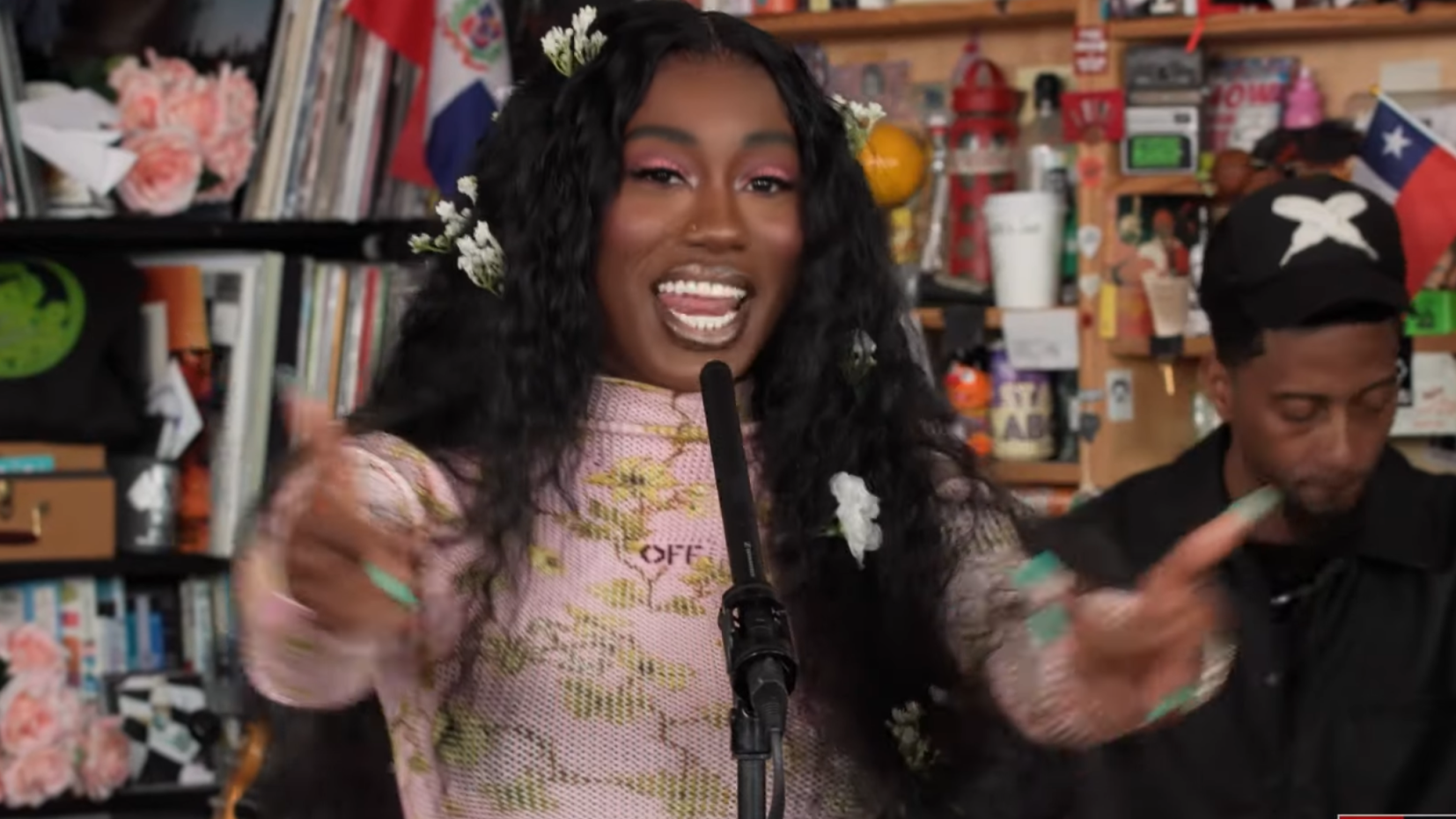 Flo Milli Shines in NPR's Tiny Desk Debut, Celebrating Black Music Month with Dynamic Performance