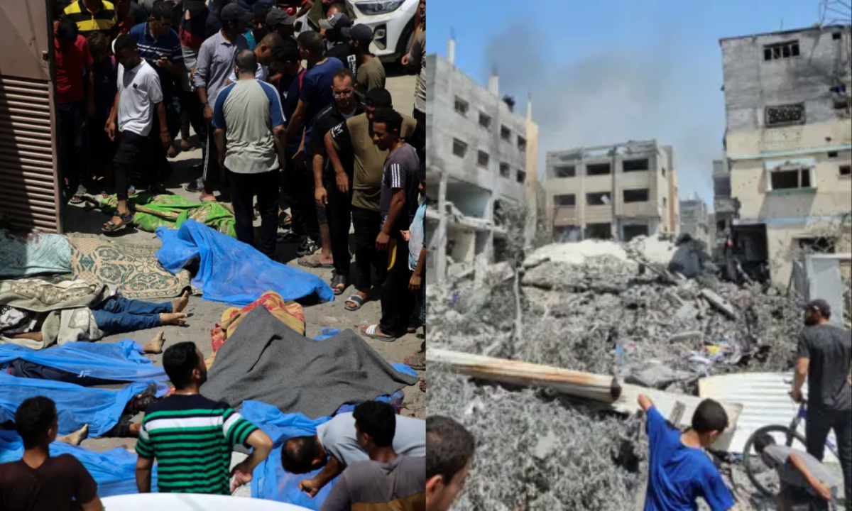 Gaza Refugee Camp Hit Hard Over 200 Killed, 400 Injured