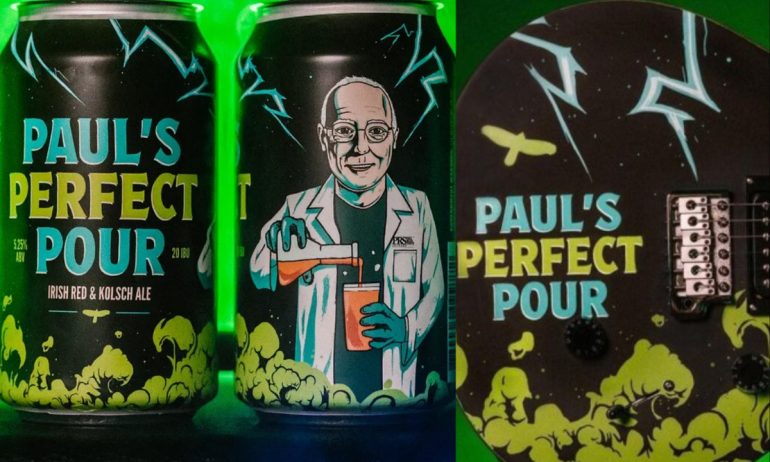 PRS Teams Up with Cult Classic Brewing for 'Paul’s Perfect Pour' Craft Beer