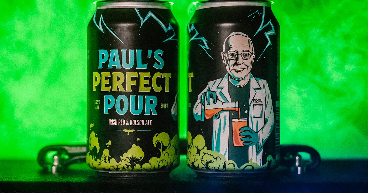 PRS Teams Up with Cult Classic Brewing for 'Paul’s Perfect Pour' Craft Beer