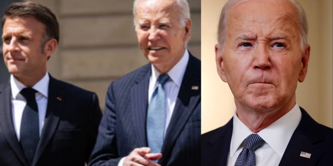 US and France Stand United with Ukraine Biden Warns of Continued Russian Threat