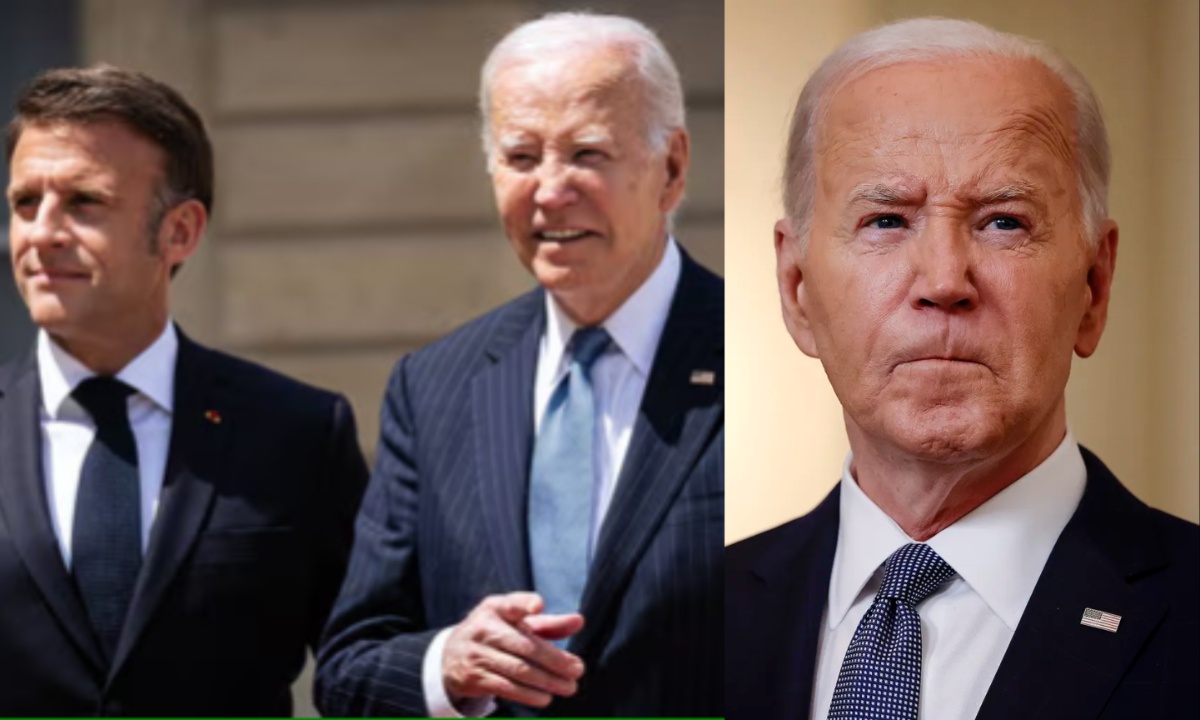 US and France Stand United with Ukraine Biden Warns of Continued Russian Threat