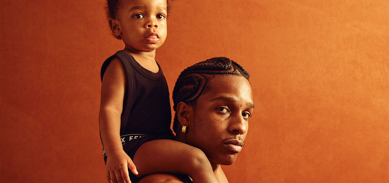 A$AP Rocky and Son RZA