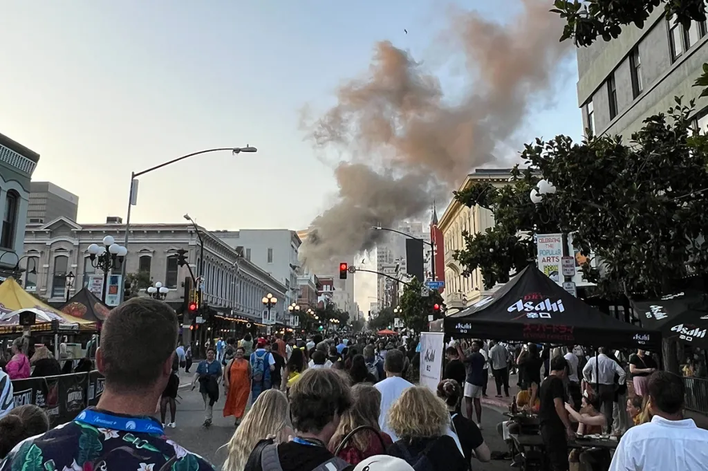 Fire Evacuates The Penguin Experience at Comic-Con, No Injuries Reported