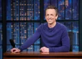 Seth Meyers Condemns Political Violence in Somber Monologue on Late Night