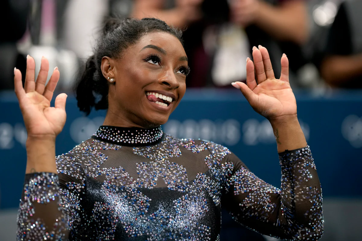 Simone Biles Shines at 2024 Paris Olympics and Takes a Stand Against Trump with LeBron James’ Support