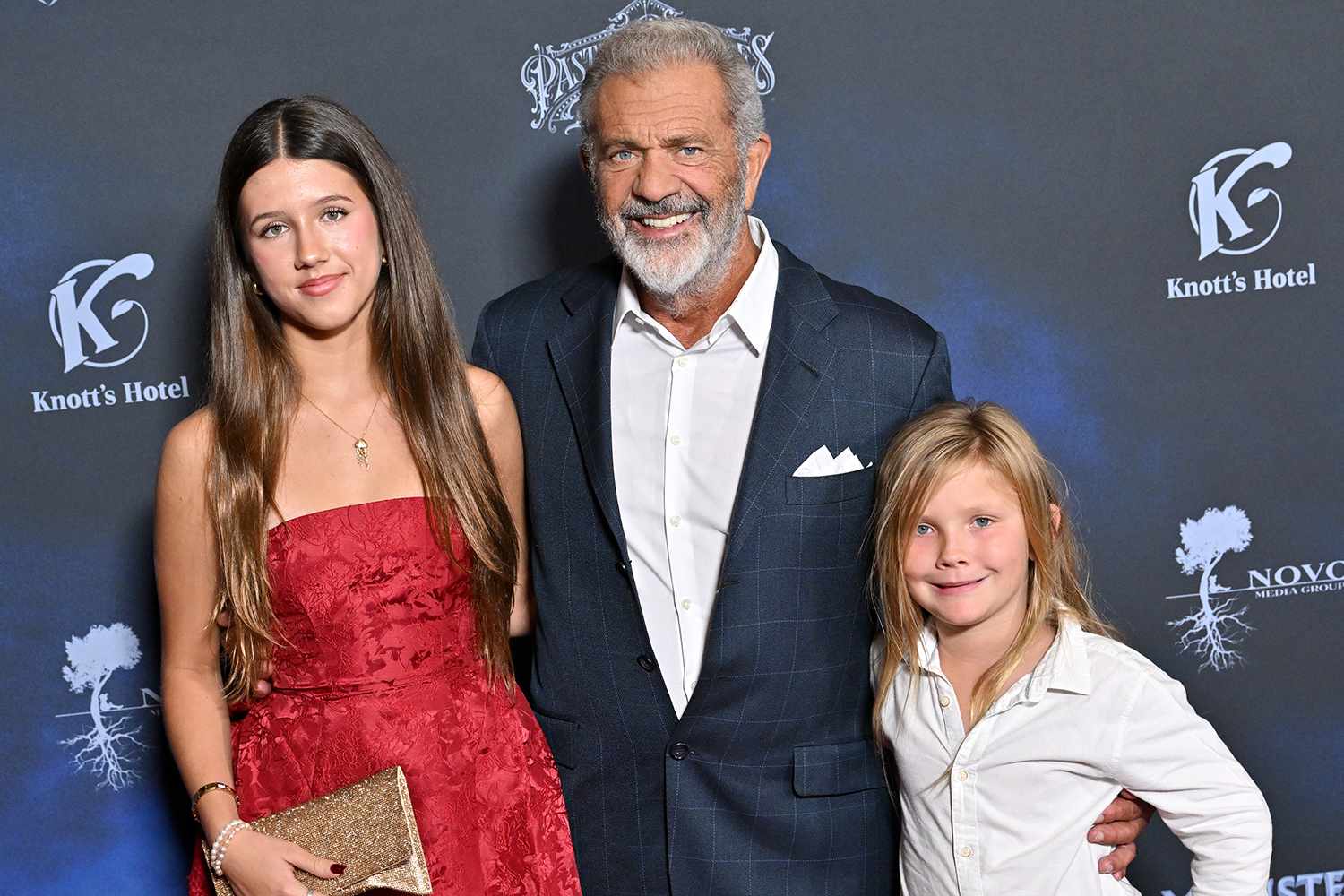 Mel Gibson Makes Rare Public Appearance with His Children at Monster Summer Premiere in Los Angeles