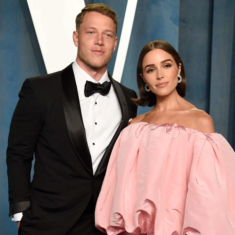 Olivia Culpo and Christian McCaffrey