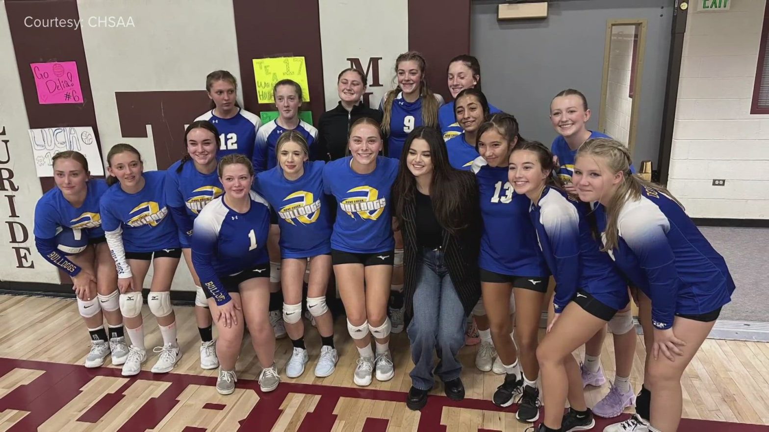 Selena Gomez Delights Telluride Students with Surprise Visit at High School Volleyball Game in Colorado